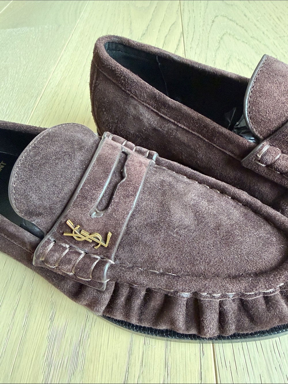 Suede Loafers 39